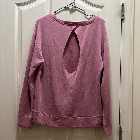 Calia Women’s Small Pink Women's Long Sleeve with Back Cut Out - Picture 4 of 5